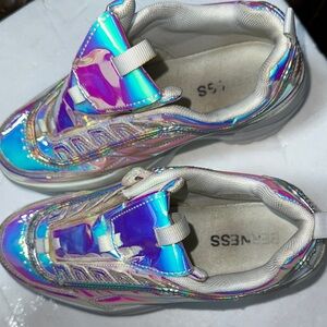 Berness Lily 5005 Cosmic Holographic Kids Sneakers
